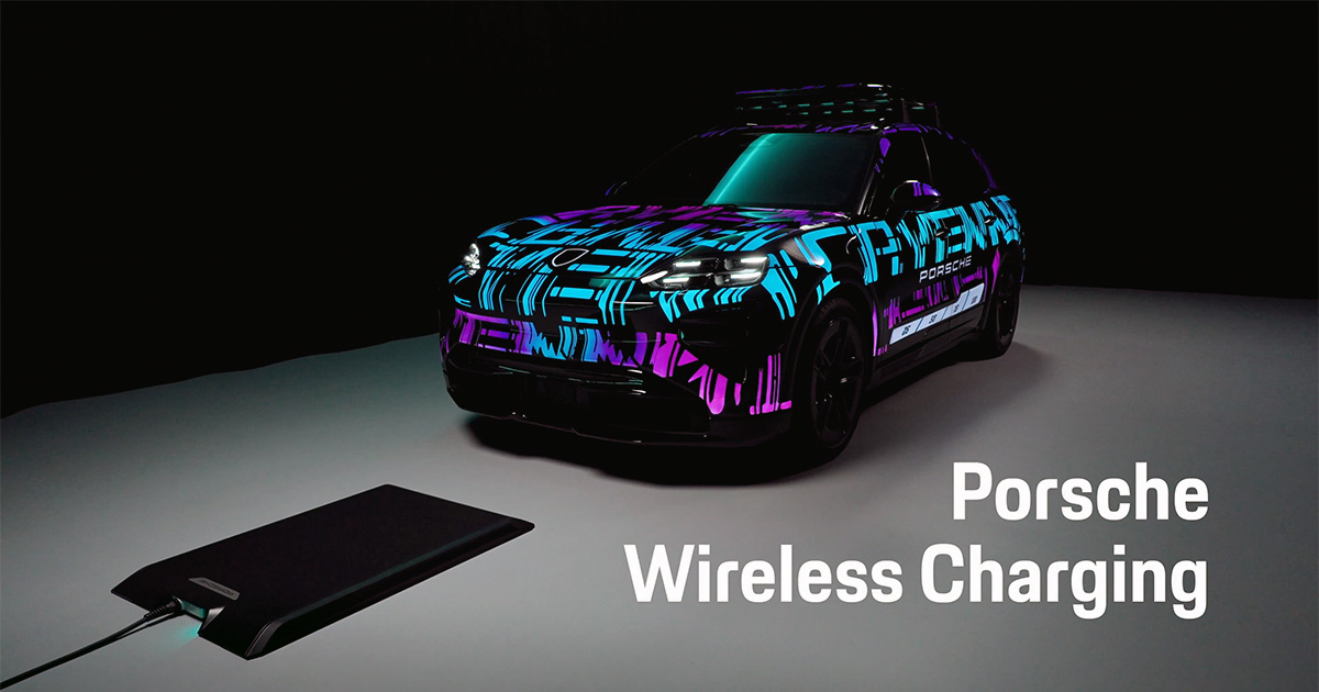 全球首款支援無線充電！保時捷 Cayenne EV 最高可達 11 kW、效率達九成